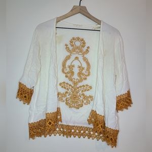 entro embroidered Cardigan